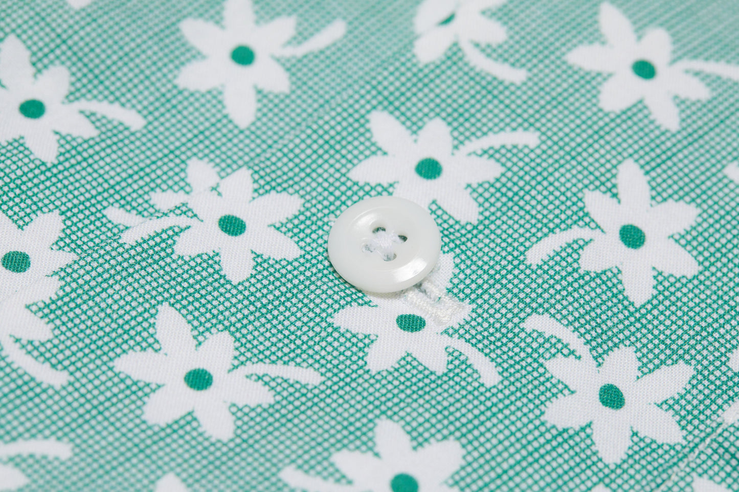 Open Collar Shirt (Green)