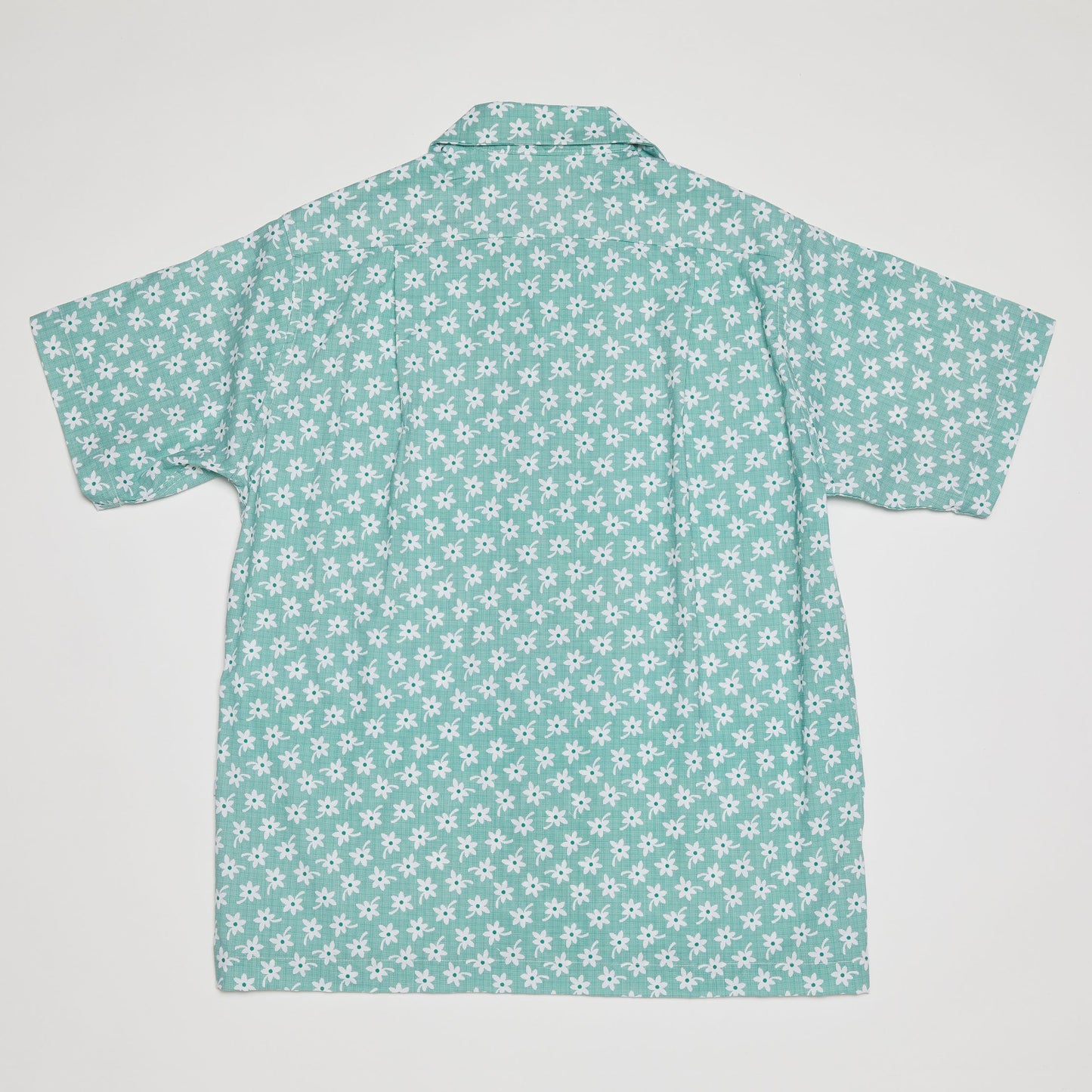Open Collar Shirt (Green)