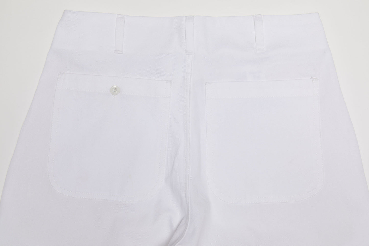 Peg-top Pants (White)