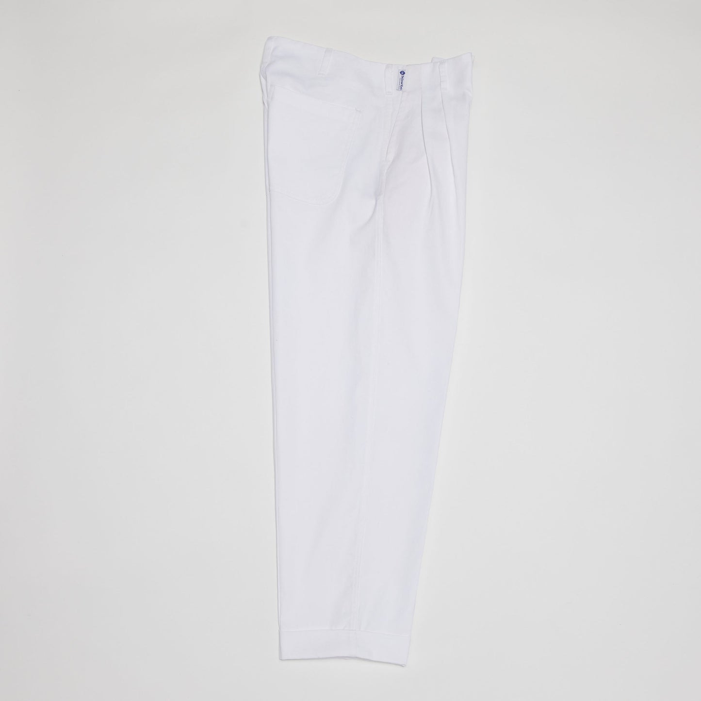 Peg-top Pants (White)