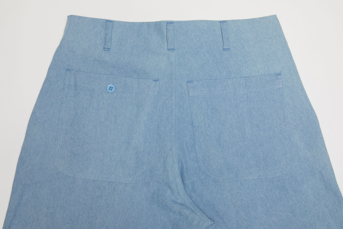 Peg-top Pants (Light Blue)