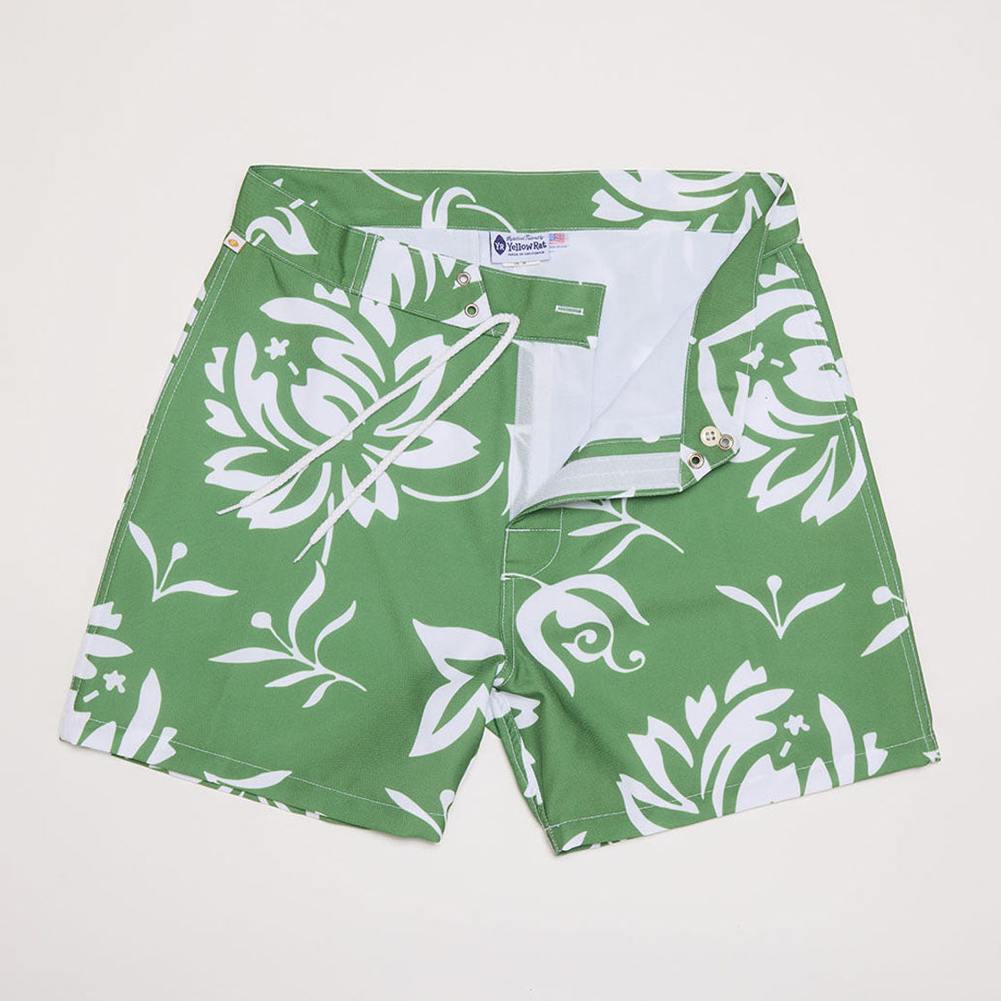 Surfing Hollow Days Trunks (Green)