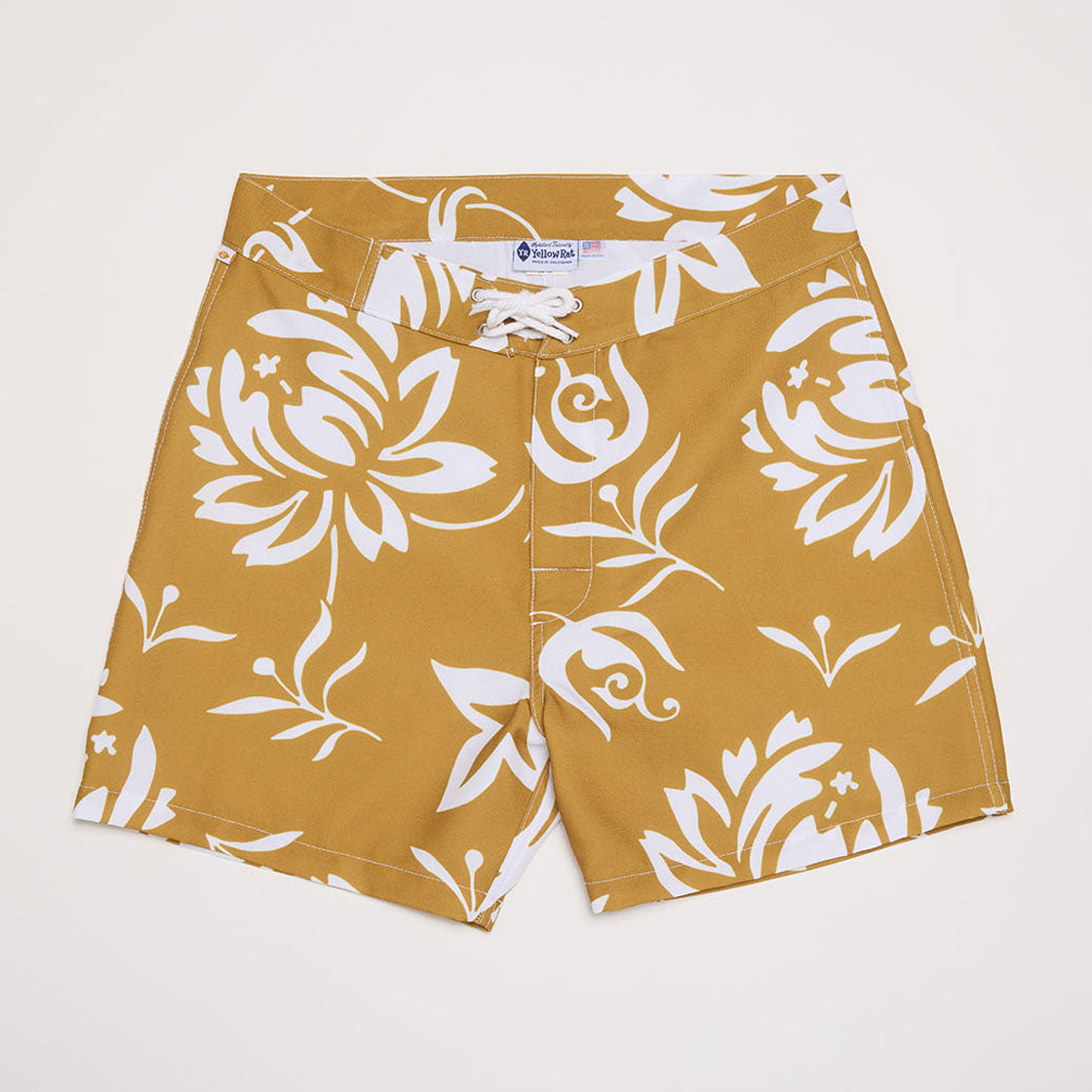 Surfing Hollow Days Trunks (Yellow)
