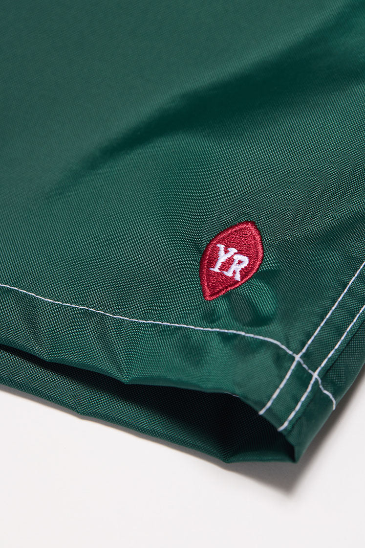 Solid Nylon Trunks (Forest)