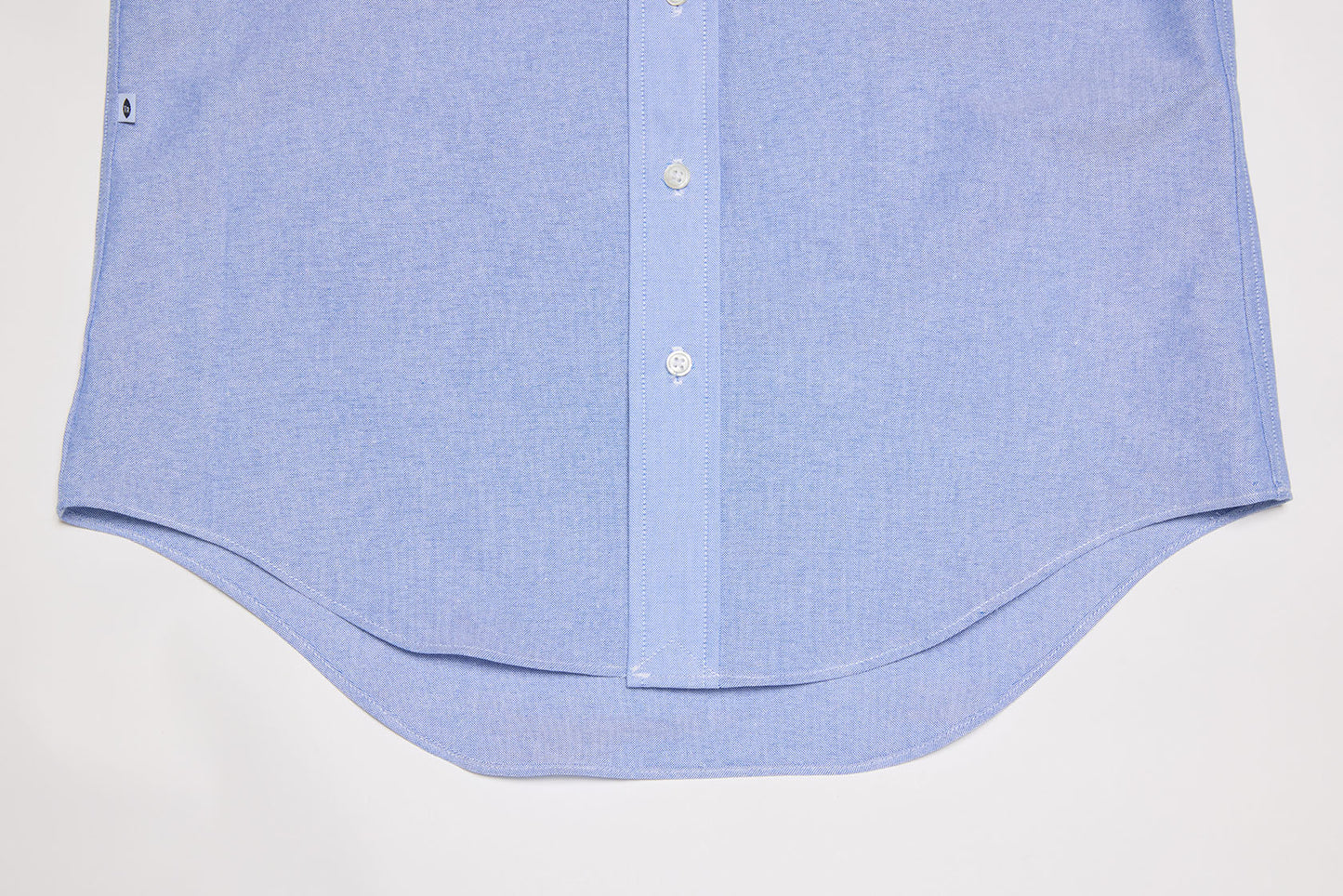 Long Sleeve Oxford Button-down Shirt (Blue)