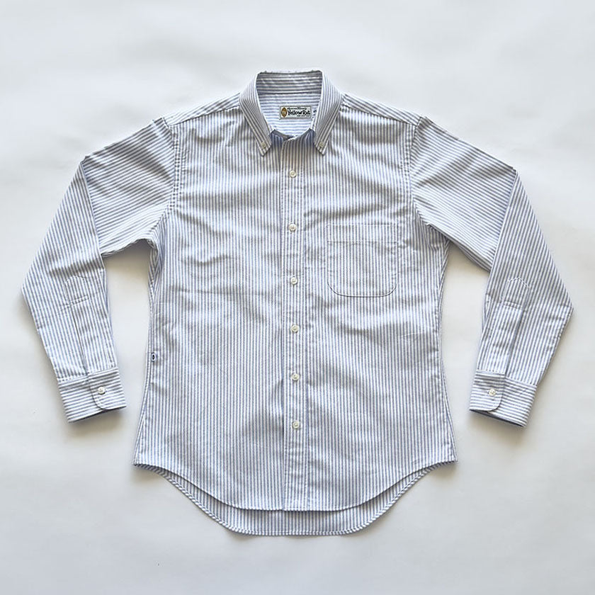 Long Sleeve Oxford Button-down Shirt (Stripe)