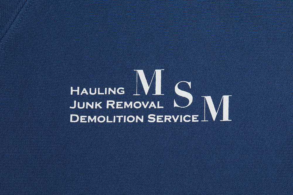 MSM Pull-over Hooded Sweatshirt (Navy)