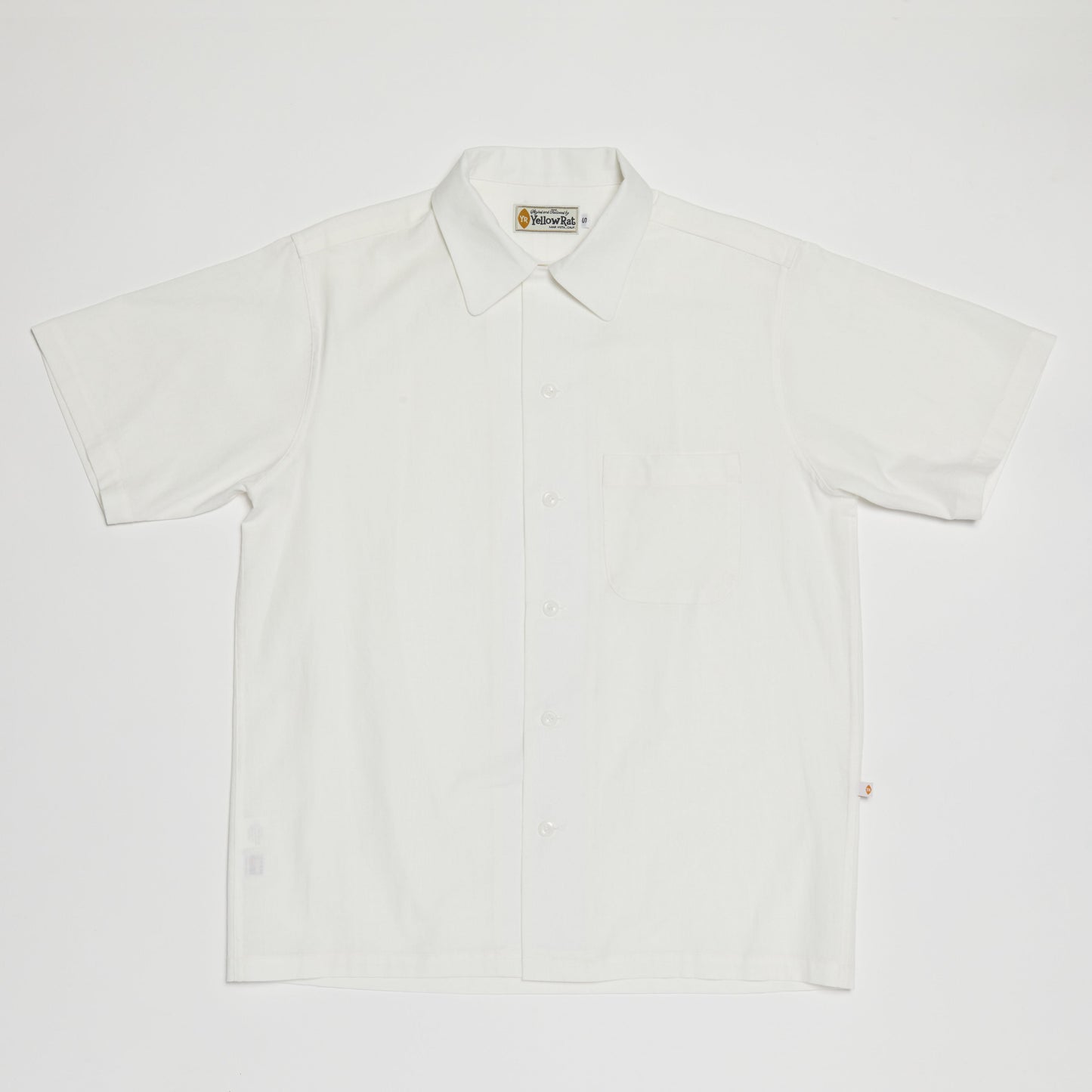 Round Collar Shirt (White)