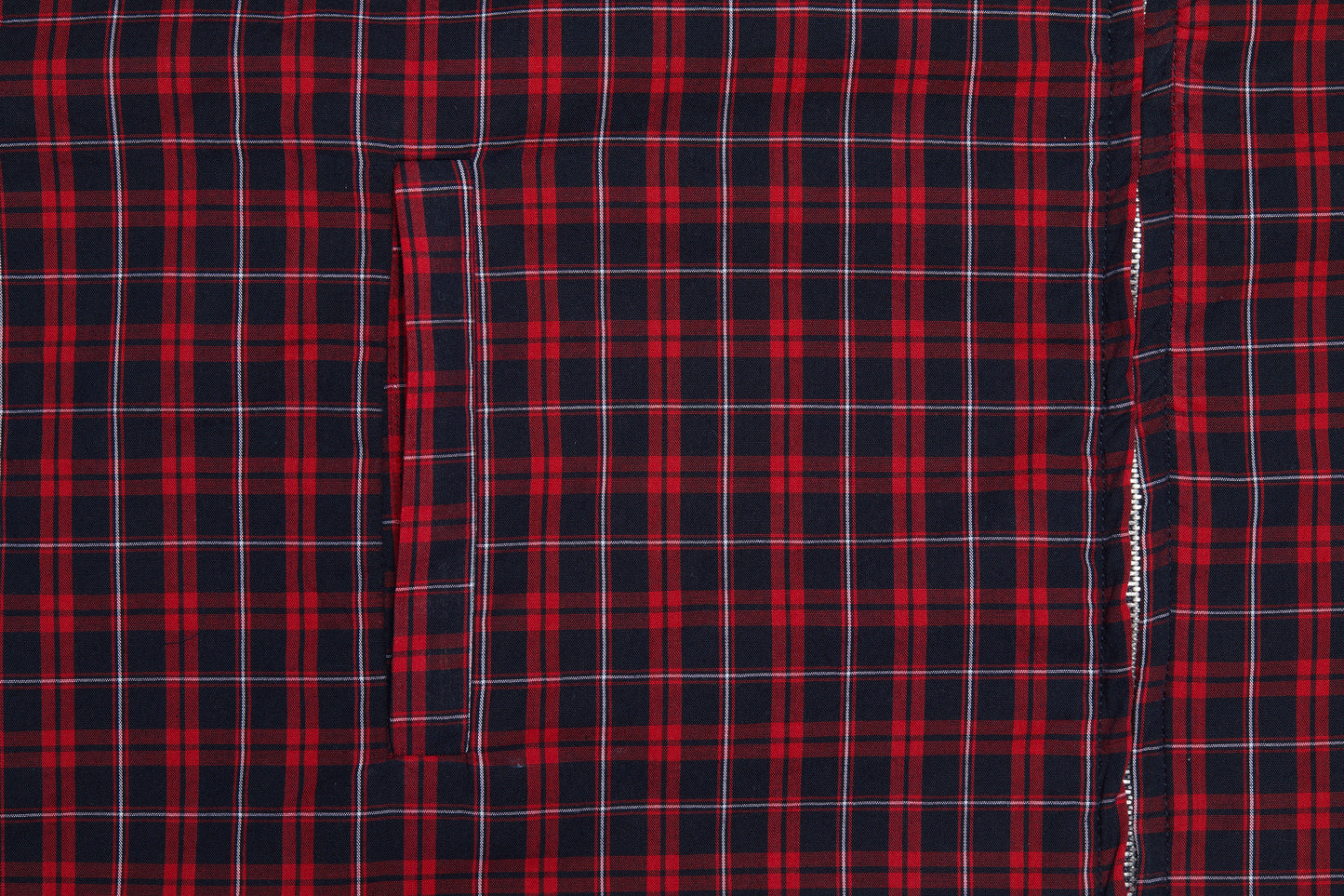 Poncho (Red x Navy)