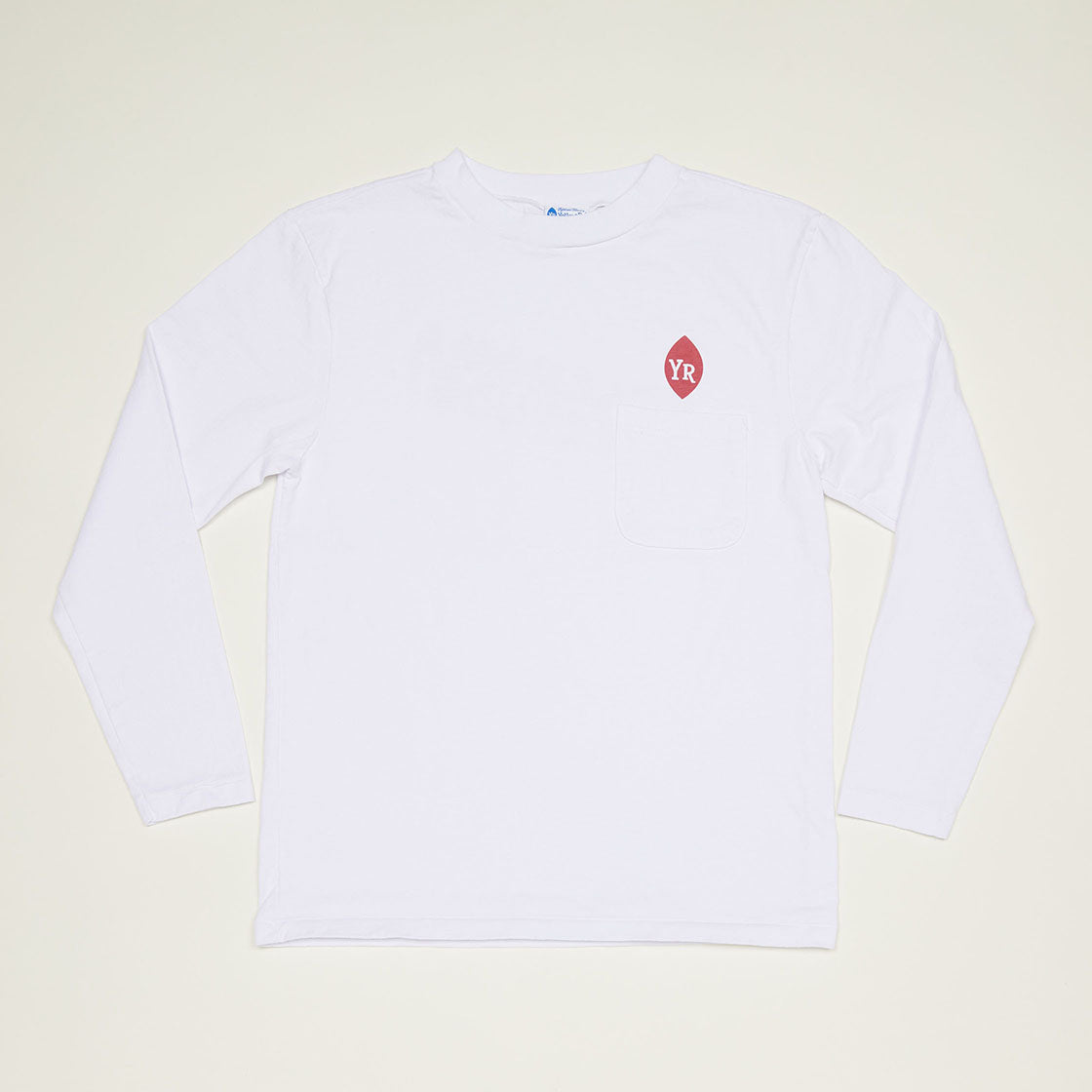 Oaklahoma Attitude Mock Neck Long Sleeve T-Shirt (White)