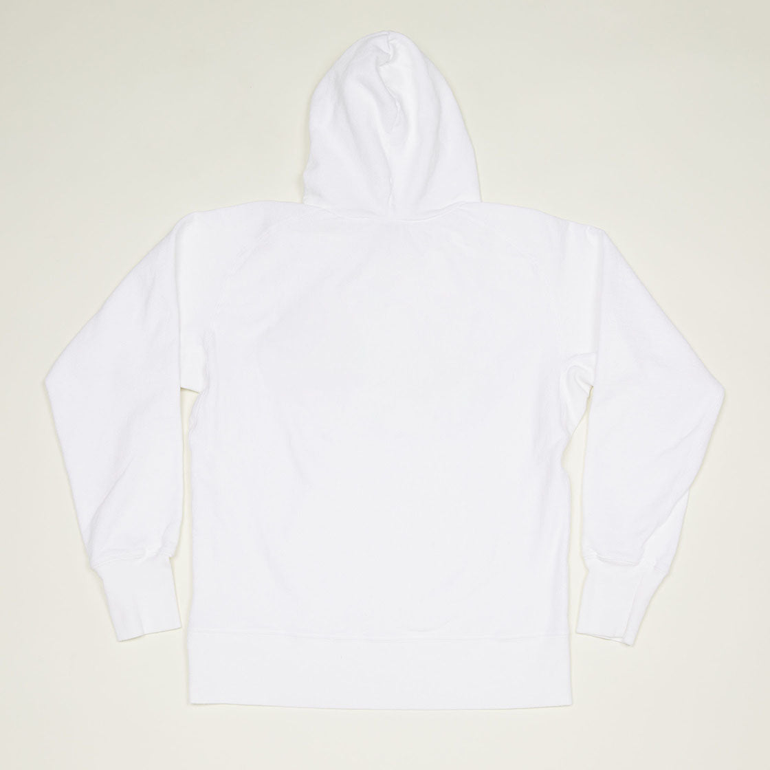 Pull-over Hooded Sweatshirt (White)