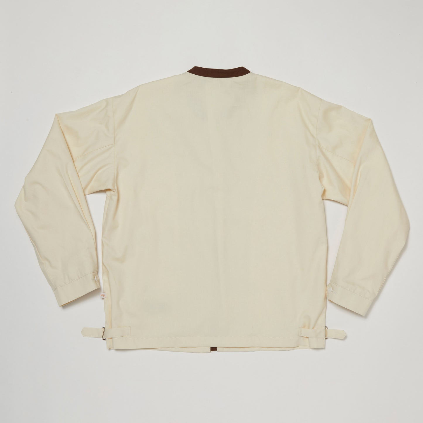 Port Coat III (Ivory x Brown)