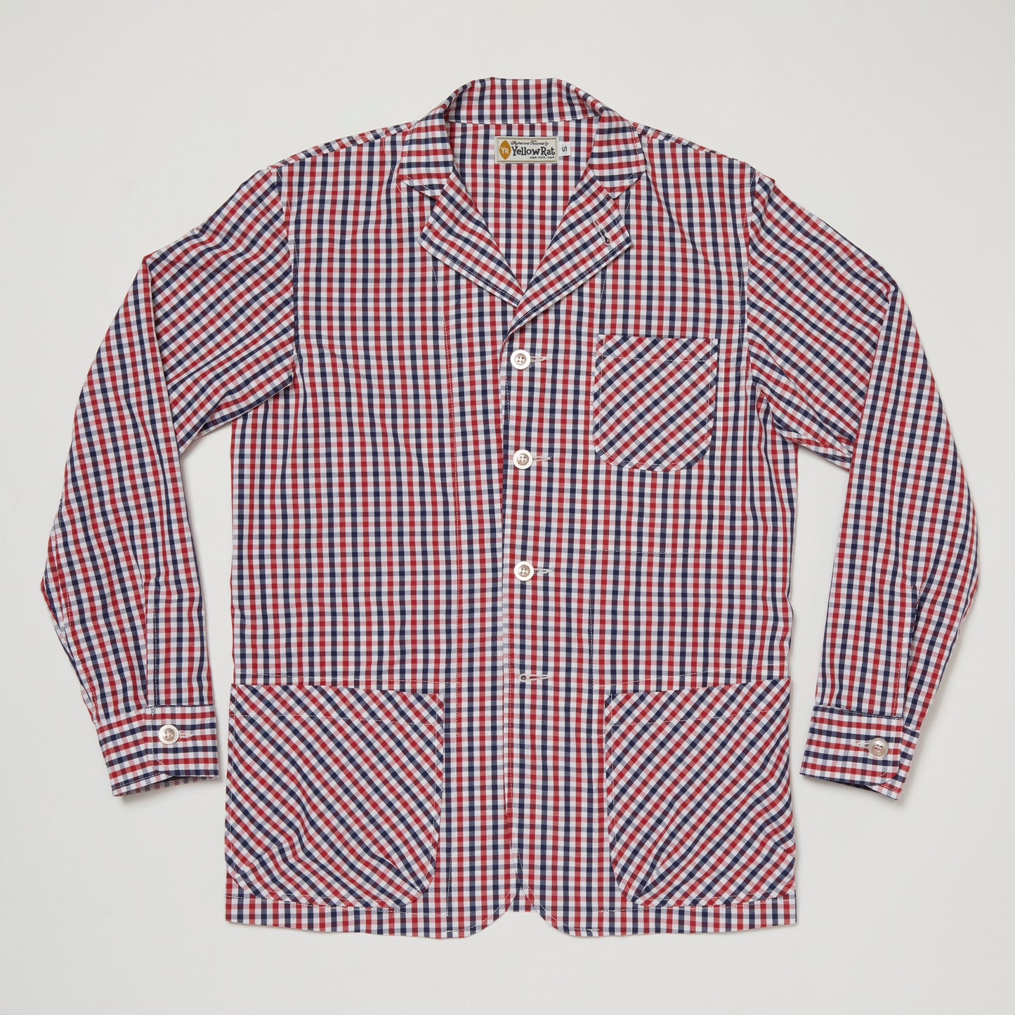 Super Casual Sportscoat (Navy x Red)