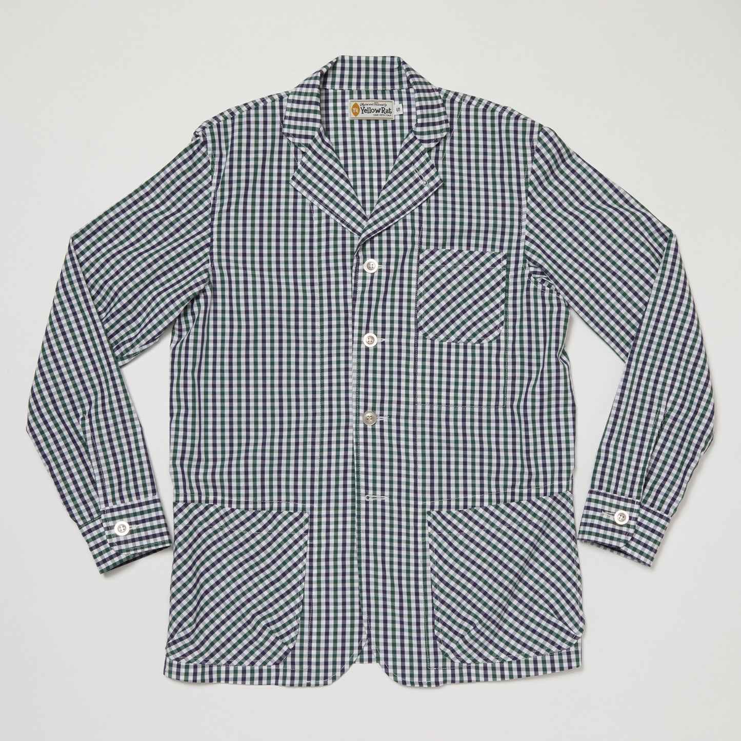 Super Casual Sportscoat (Navy x Green)