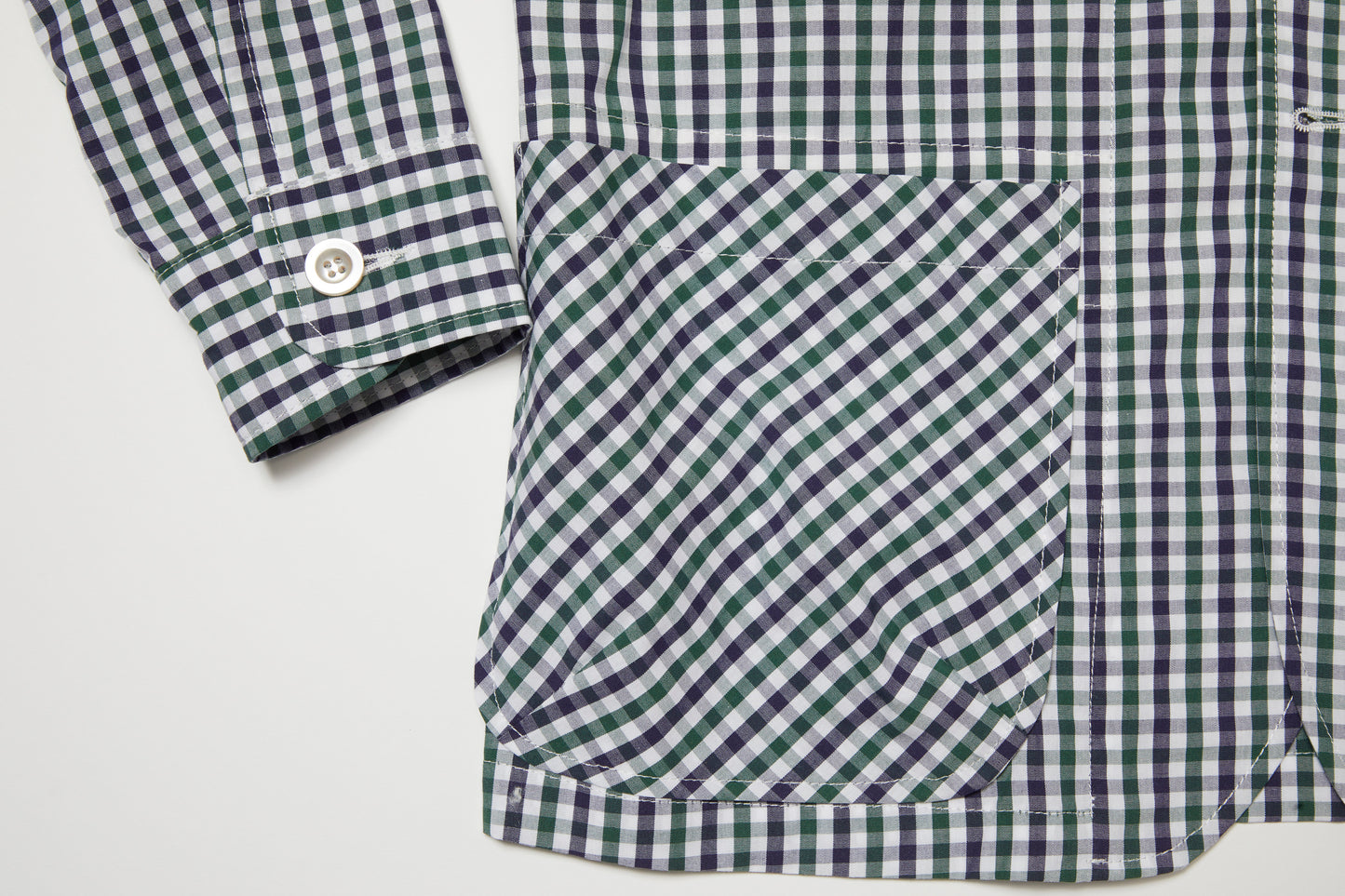 Super Casual Sportscoat (Navy x Green)