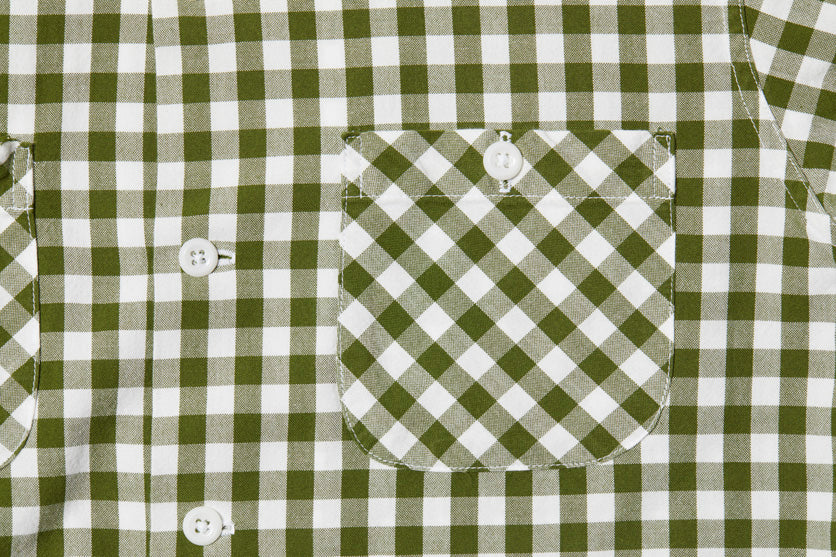 Round Collar Long Sleeve Shirt II (Avocado)