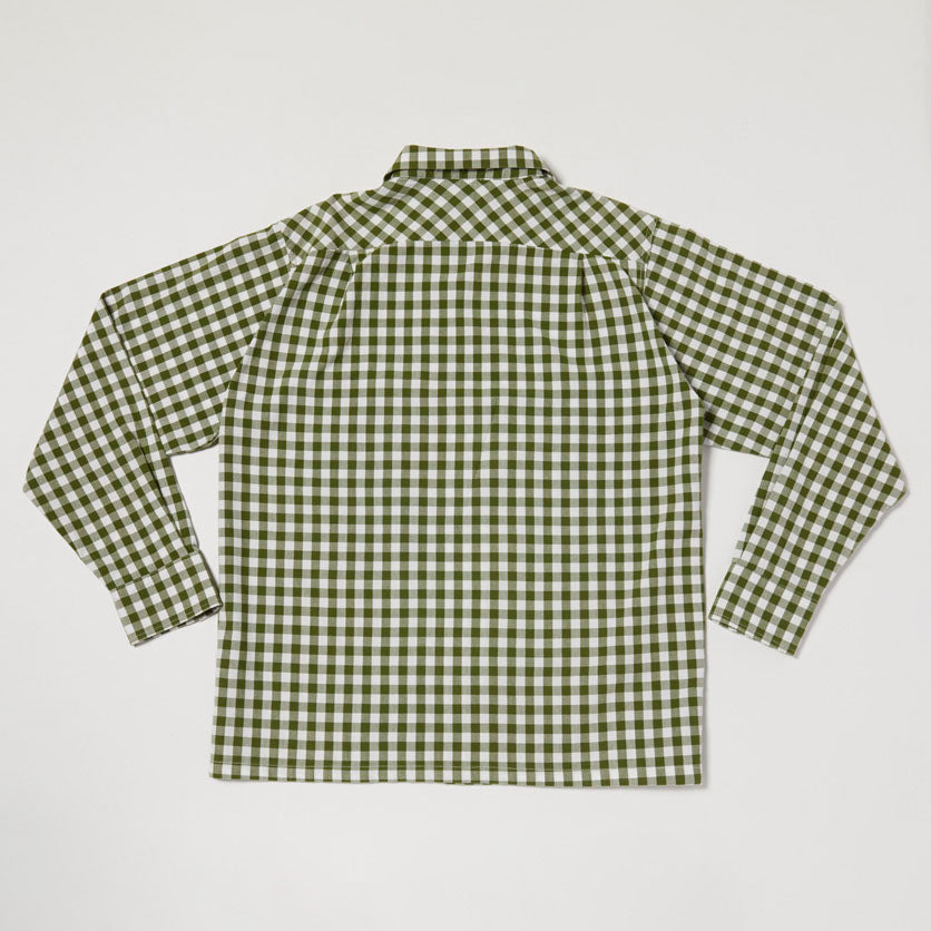 Round Collar Long Sleeve Shirt II (Avocado)