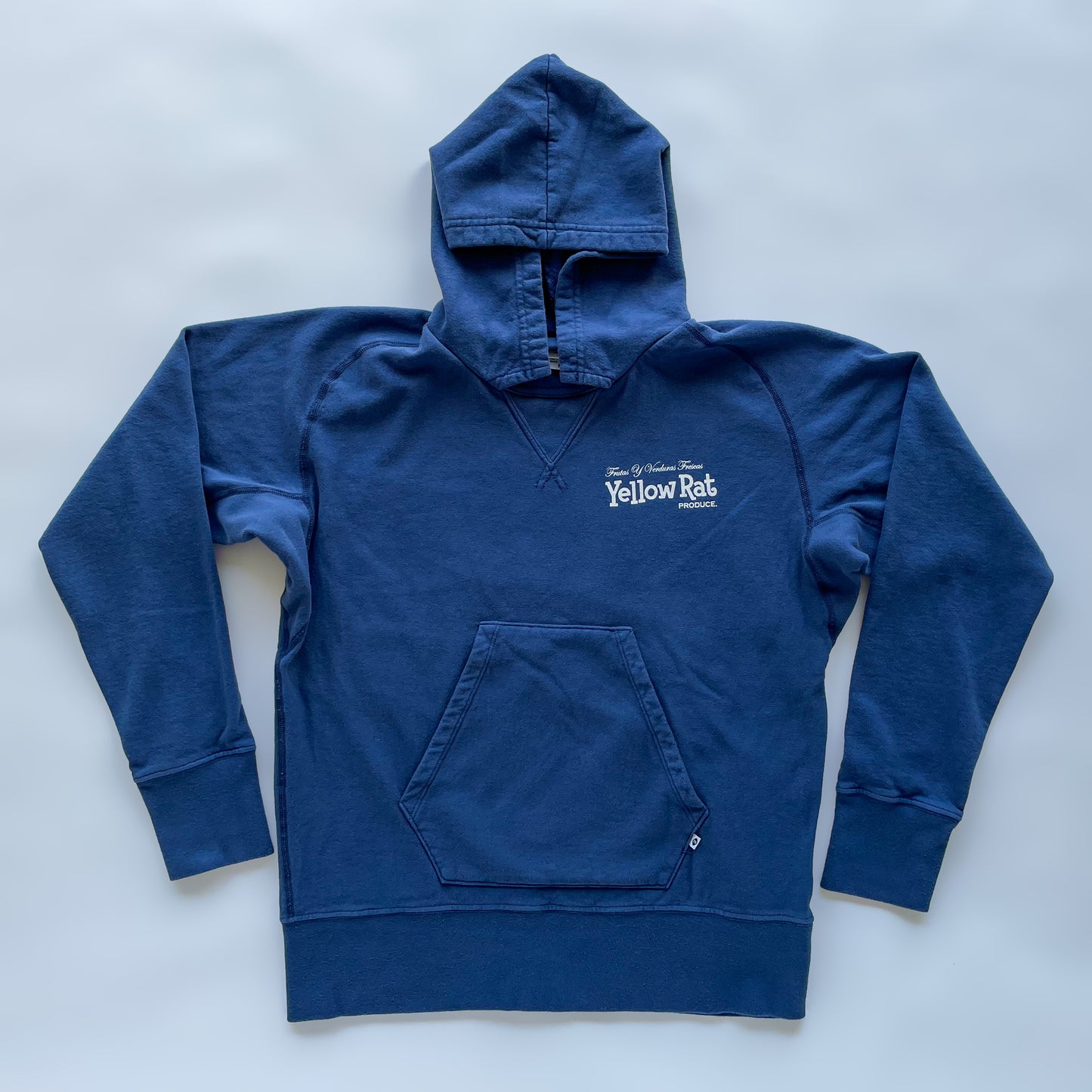 Japanese Eggplant Pull-over Hooded Sweatshirt (Navy)