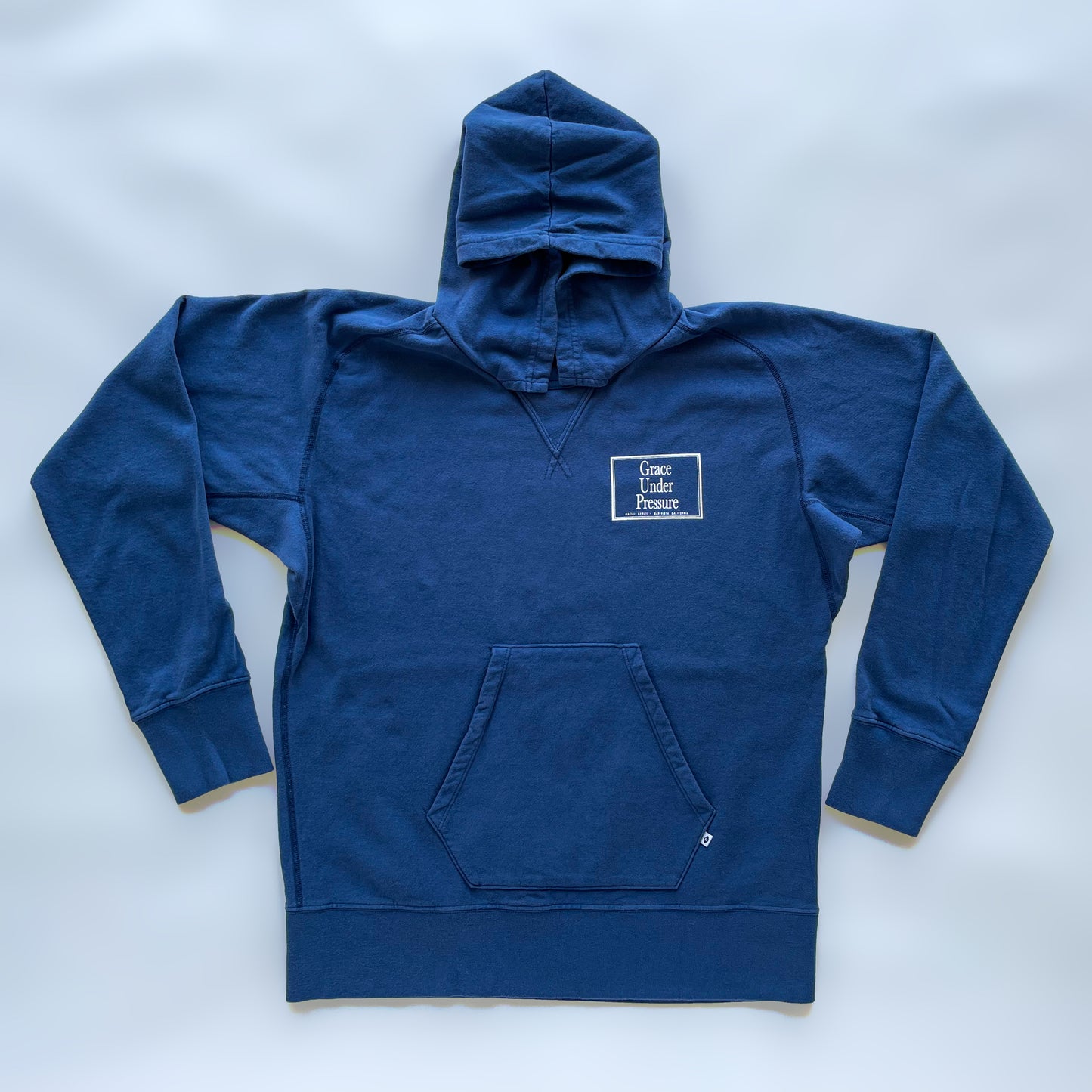 Grace Under Pressure Pull-over Hooded Sweatshirt (Navy)
