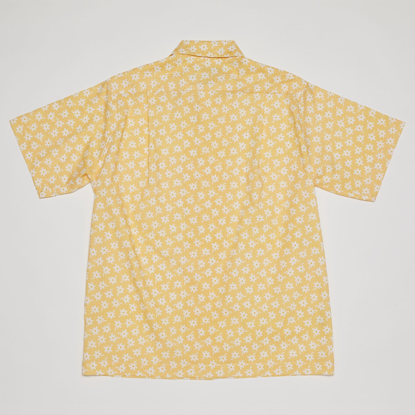 Open Collar Shirt (Yellow)