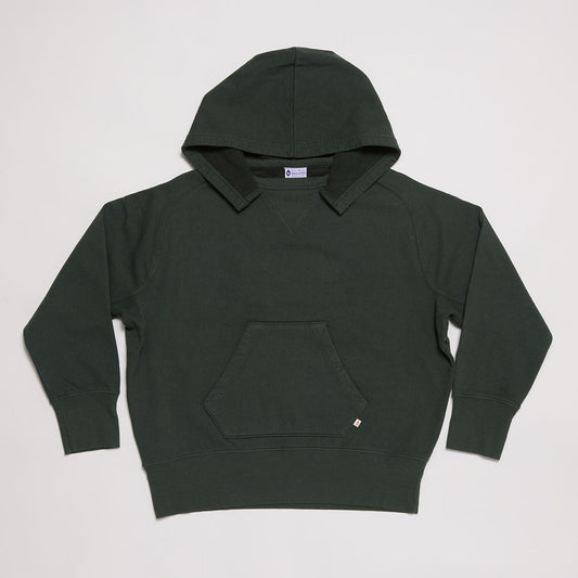 Pull-over Hooded Sweatshirt (Forest)