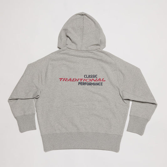 Classic Traditional Performance Pull-over Hooded Sweatshirt (Heather Gray)