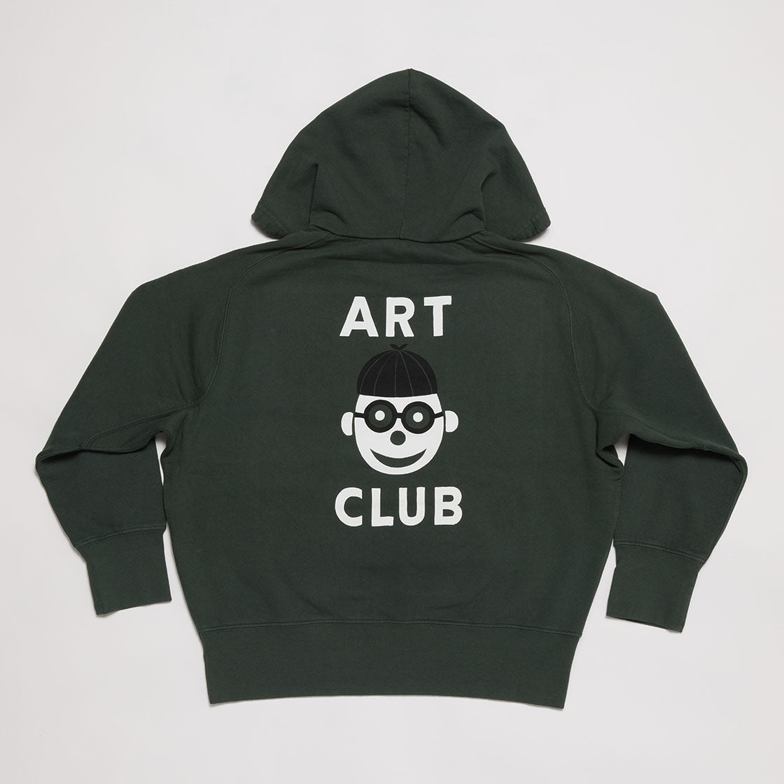 Art Club Pull-over Hooded Sweatshirt (Forest)
