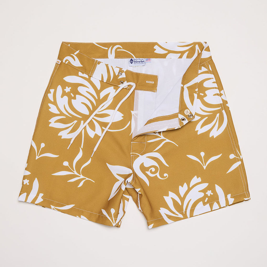 Surfing Hollow Days Trunks (Yellow)