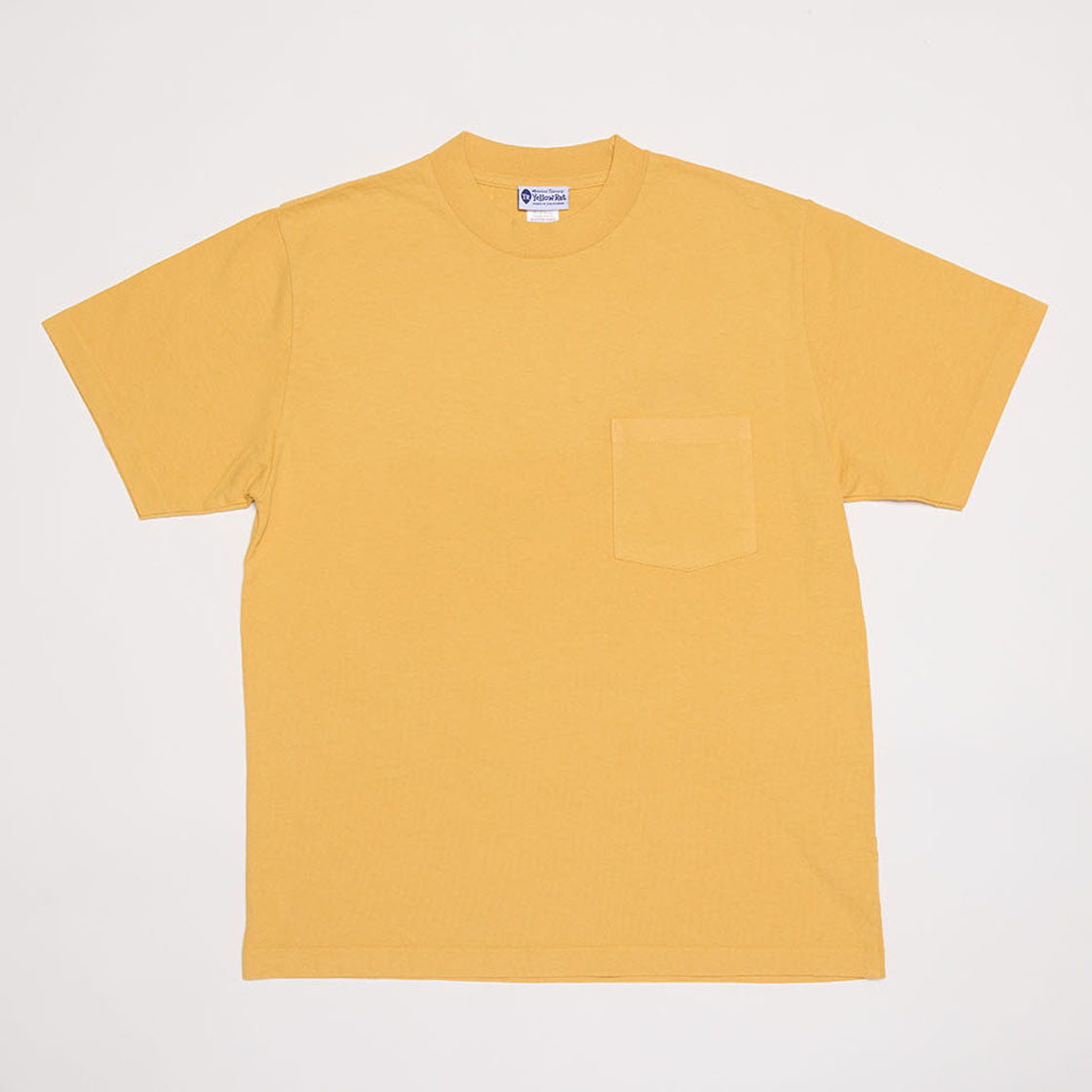 Blank Pocket T-shirt (Mustard)