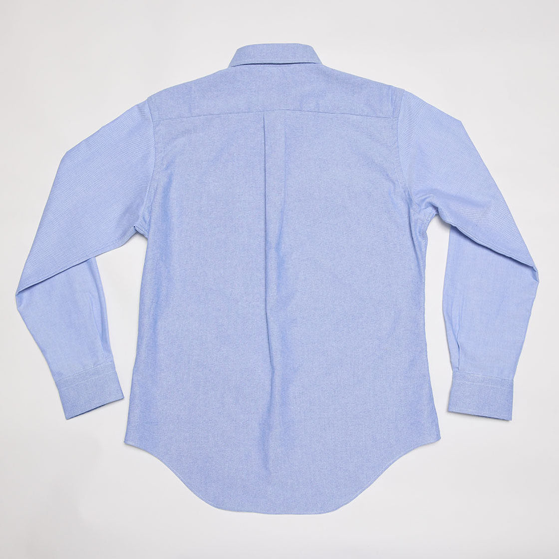 Long Sleeve Oxford Button-down Shirt (Blue)