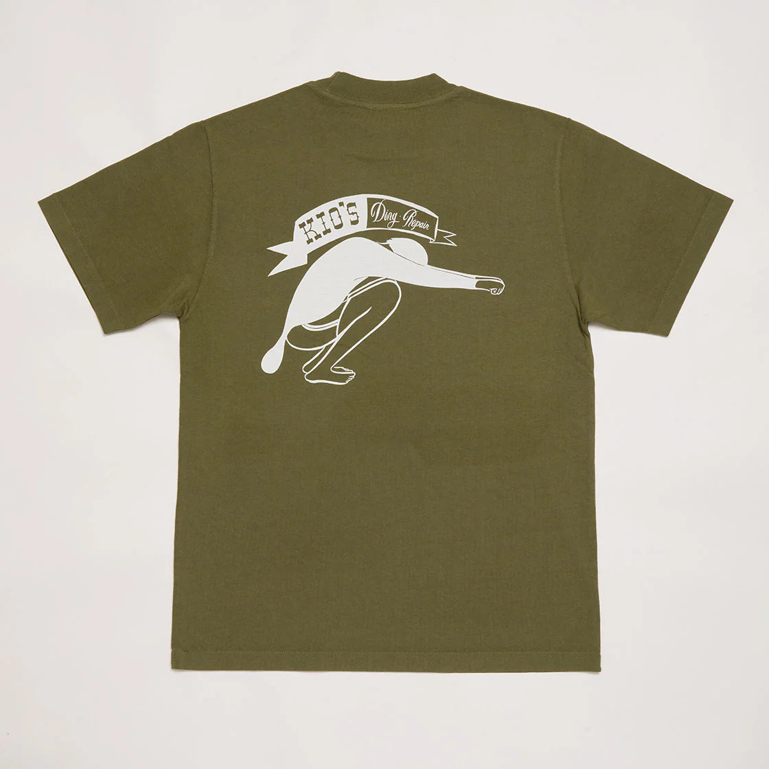 Kio's Ding Repair Original T-shirt (Olive)