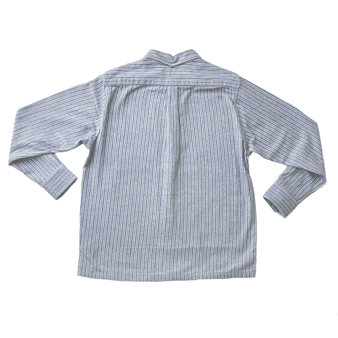 Convertible Collar Button-down Shirt (Ocean)