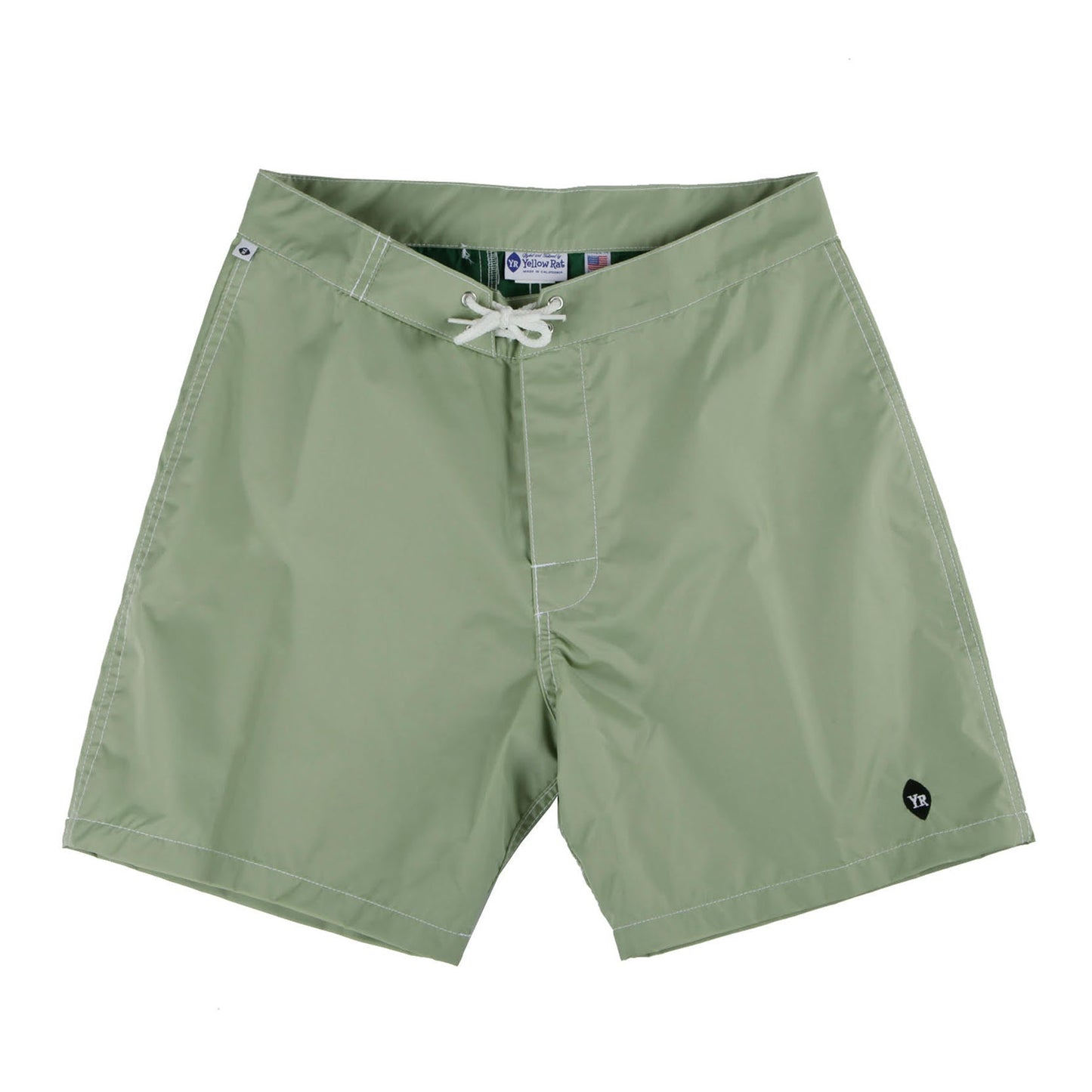 Solid Nylon Trunks (Sage)