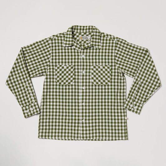 Round Collar Long Sleeve Shirt II (Avocado)